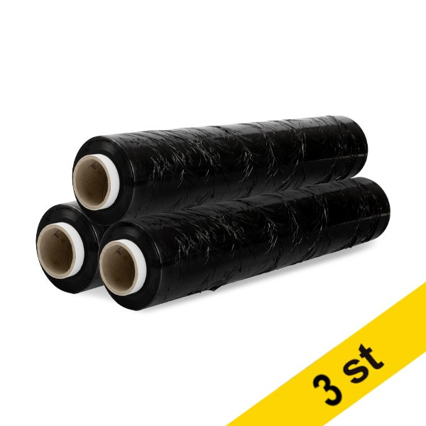 Sträckfilm 50cm x 300m | svart 3st 206269 - 1