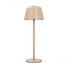 Bordslampa uppladdningsbar dimbar 30cm | Atlanta | 2700-4000K | IP54 | sandfärgad LDR08853 - 1