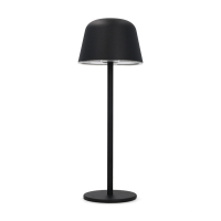 Bordslampa uppladdningsbar dimbar 30cm | Atlanta | 2700-4000K | IP54 | svart LDR08852
