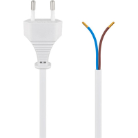 Strömkabel 1,5m | vit LDR03060