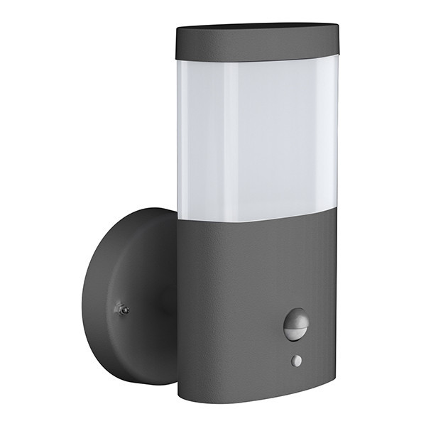 Vägglampa | Rörelse- & skymningssensor | Turin | 3000K | mörkgrå LDR08736 - 1