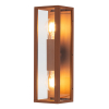 Vägglampa 2xE27 | Seattle Up & Down | IP44 | rostfärgad LDR08851 - 1
