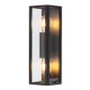 Vägglampa 2xE27 | Seattle Up & Down | IP44 | svart LDR08850 - 1