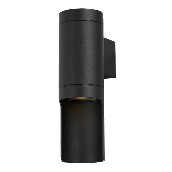 Vägglampa 2xGU10 | New Orleans Up & Down | IP44 | svart LDR08859 - 1