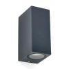 Vägglampa 2xGU10 | San Fransisco Up & Down | IP44 | antracit LDR08842 - 1