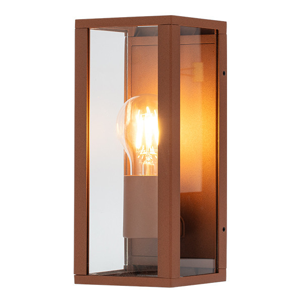 Vägglampa E27 | Seattle | IP44 | rostfärgad LDR08849 - 1