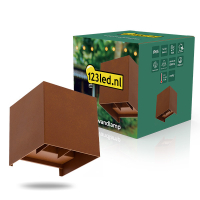 Vägglampa G9 | Up & Down | IP65 | rostfärgad LDR08866