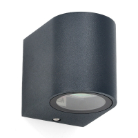 Vägglampa GU10 | Sacramento | IP44 | antracit LDR08836