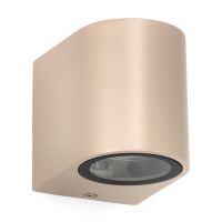 Vägglampa GU10 | Sacramento | IP44 | sandfärgad LDR08838