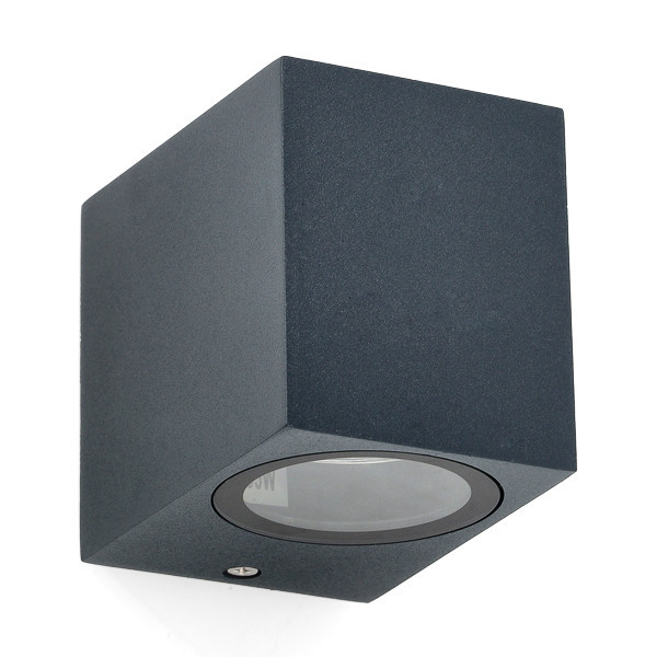 Vägglampa GU10 | San Diego | IP44 | antracit LDR08839 - 1