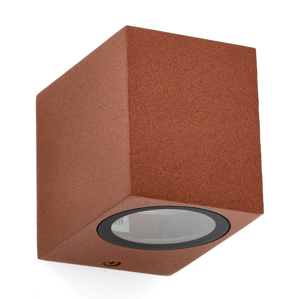 Vägglampa GU10 | San Diego | IP44 | rostfärgad LDR08840 - 1