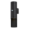 Vägglampa GU10 med rörelsesensor | New Orleans | IP44 | svart LDR08861 - 1
