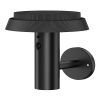 Vägglampa solcell | Rörelse- & skymningssensor | Palermo | 1800-3000K | IP44 | svart LDR08734 - 1