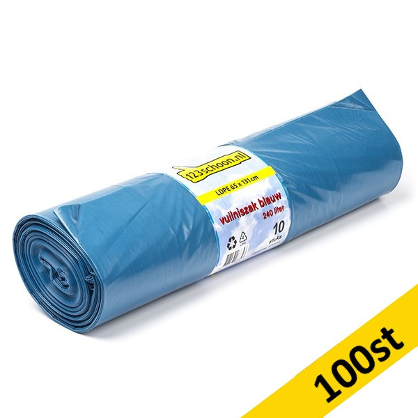 Sopsäck 240L blå | 100st SDR00382 - 1