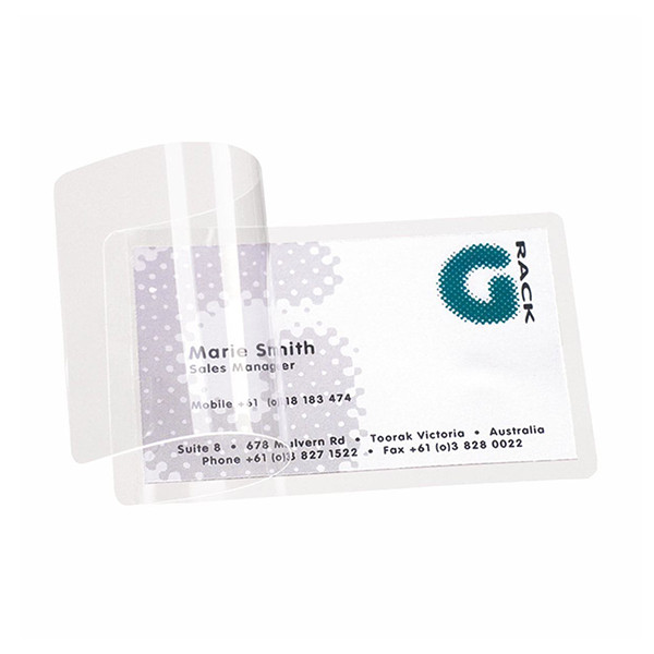 3L Lamineringsfickor kreditkort (54 x 86mm självlaminerande) | 3L 10st T11011 423093 - 1