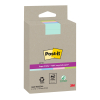 > Post-it lappar 102mm x 152mm | 3M Recycled | linjerade blandade färger | 45 ark | 4st SE001456 - 2