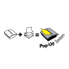 > Post-it lappar 76mm x 76mm | 3M Recycled Z-Notes | gul | 100 ark | 16st SE001441 - 2