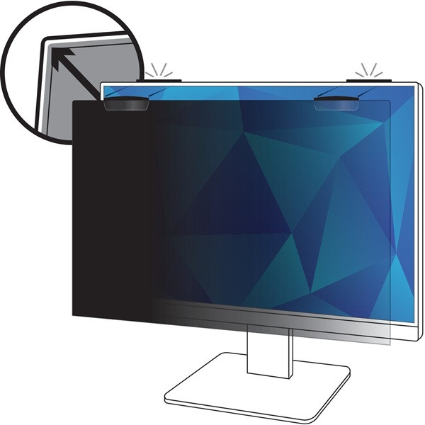 > Skretessfilter för Apple iMac 24" | 3M 16:9 SE001469 - 1