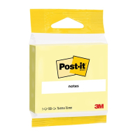 [] Post-it lappar 76mm x 76mm | 3M | kanariegul | 100 ark | 1st SE001460