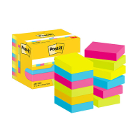 | Post-it lappar 38mm x 51mm | 3M | blandade neonfärger | 100 ark | 12st 425603
