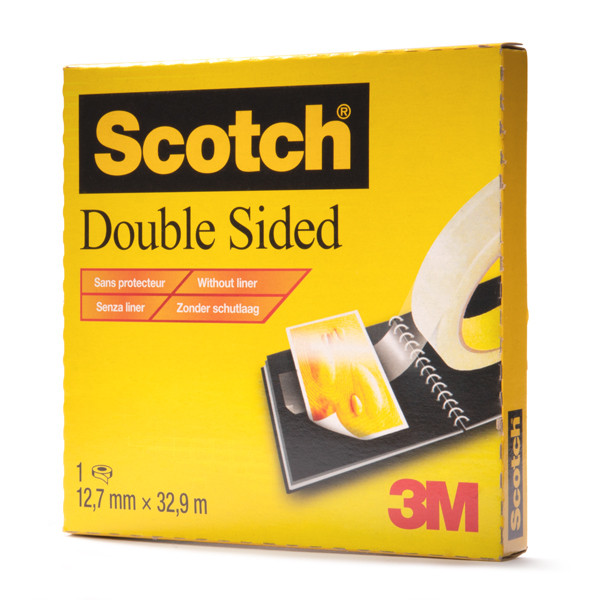 3M Dubbelhäftande tejp | 12mm x 33m | 3M Scotch 665 6651233 201432 - 1