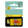 Indexflik 43,2mm x 11,9mm | 3M Post-it | med teckensymbol | 50st 201362 - 1