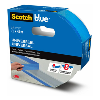 Maskeringstejp för flera ytor 36mm x 41m | 3M ScotchBlue 280049