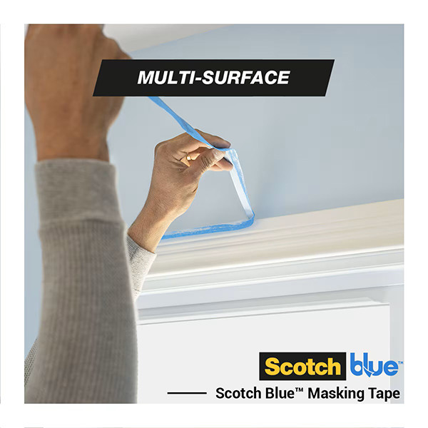 Maskeringstejp för flera ytor 48mm x 41m | 3M ScotchBlue 280050 - 8