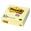 Post-it lappar 100mm x 100mm | 3M | linjerade gul | 300 ark