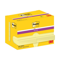 3M Post-it lappar 47,6mm x 47,6mm | 3M | supersticky gul | 90 ark | 12st 622-12SSCY 201021