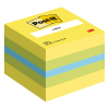 3M Post-it lappar 51mm x 51mm | 3M | blandade färger | 400 ark 2051L 201316