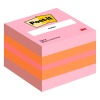 Post-it lappar 51mm x 51mm | 3M | rosa | 400 ark