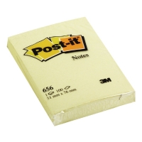 3M Post-it lappar 51mm x 76mm | 3M | gul | 100 ark 656GE 201002