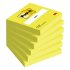 Post-it lappar 76mm x 76mm | 3M | neongrön | 100 ark