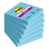 Post-it lappar 76mm x 76mm | 3M | supersticky blå | 90 ark