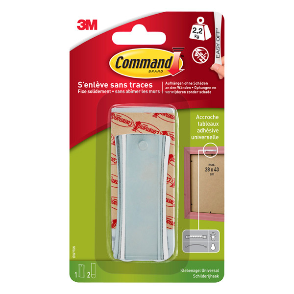 3M Självhäftande målarkrok | 3M Command | vit | 2,2kg 17047C 214552 - 1