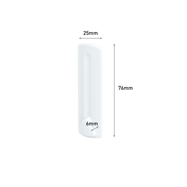 Självhäftande tavelkrok | 3M Command | vit | 2kg | 1st SE001427 - 3