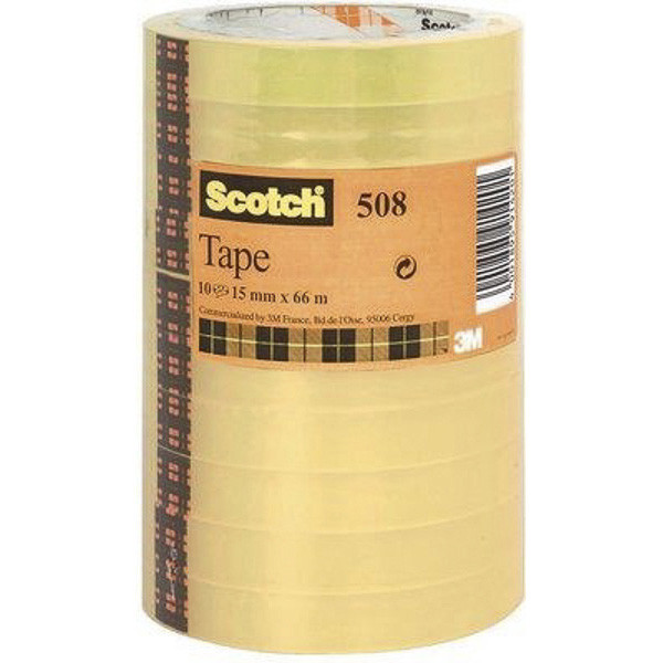 3M Tejp 15mm x 66m | 3M Scotch 508 | 10st 7100213177 214539 - 1