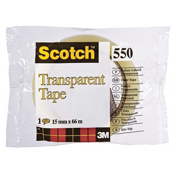 3M Tejp 15mm x 66m | 3M Scotch 5501566 201481 - 1