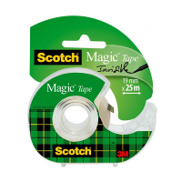 3M Tejp 19mm x 25m + tejphållare | 3M Scotch Magic 3M65792 201480