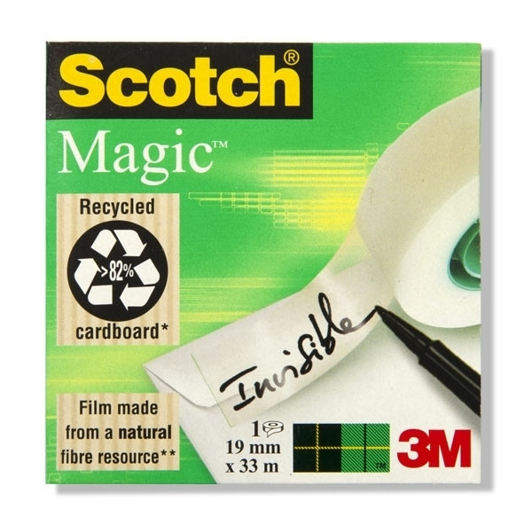 3M Tejp 19mm x 33m | 3M Scotch Magic | matt 8101933 201256 - 1