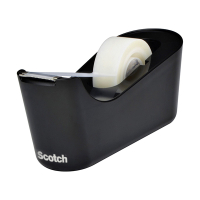 3M Tejphållare 19mm x 33m | 3M Scotch C18 svart 7100180453 214588
