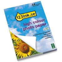 A4 125g | 123ink fotopapper | High Colour Matte | 100 ark Q6593AC 064010