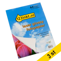 A4 160g 123ink fotopapper FSC® certifierade | Glossy | 50 ark x3 CG965AC 301001