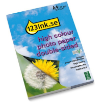 A4 180g | 123ink fotopapper | Double Sided High Colour Matte | 50 ark  064026