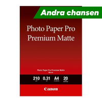 A4 210g Canon PM-101 fotopapper | Premium Matte | 20 ark ⭐ 502119