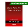 A4 210g Canon PM-101 fotopapper | Premium Matte | 20 ark ⭐ 502119 - 1