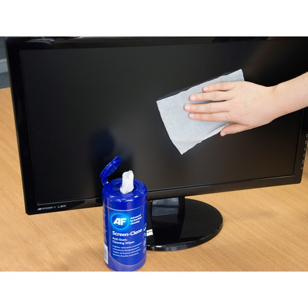 Rengöringsservetter 100/fp (bildskärmar) | AF SCR100T 152024 - 2