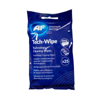 Rengöringsservetter 25st | AF MTW025P 152046