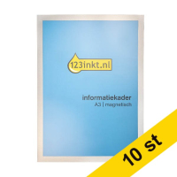 Affischram A3 | 123ink | magnetisk | silver | 10st  302746